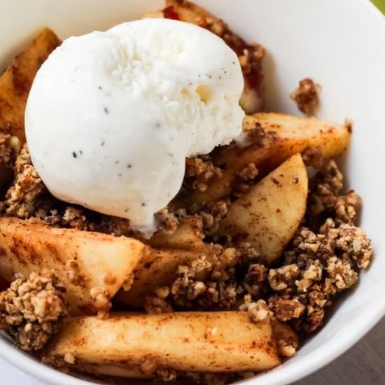 Sugar Free Apple Crisp
