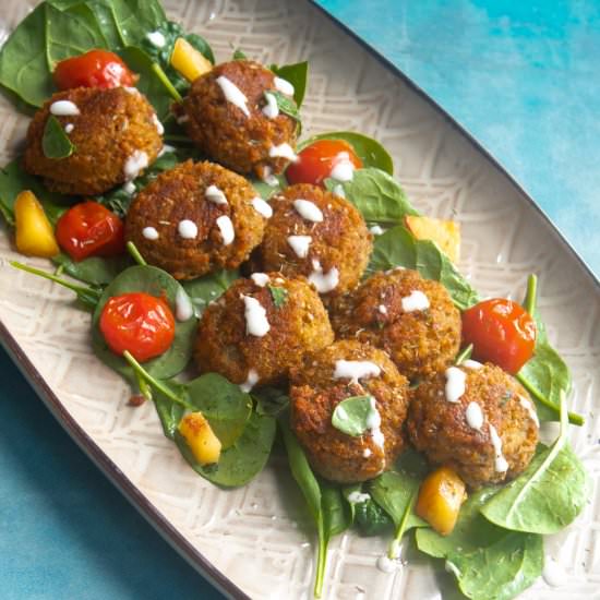 EASY HOMEMADE FALAFEL RECIPE