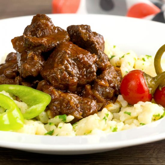 Marha Porkolt Hungarian Beef Stew