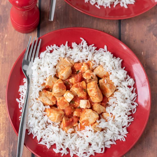 Mediterranean Feta Chicken