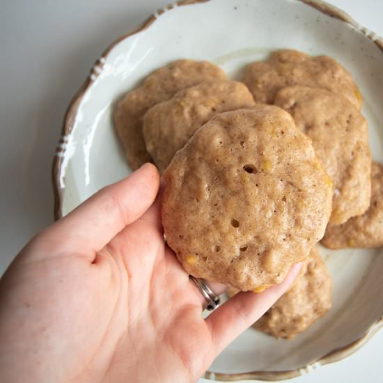 Fluffy Banana Bread Cookies