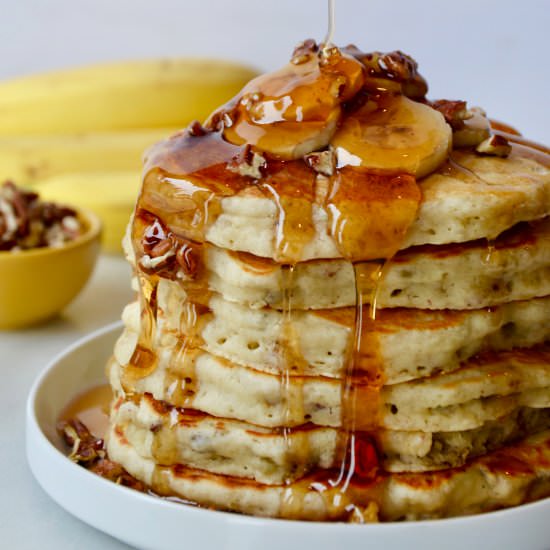 Banana Nut Pancakes