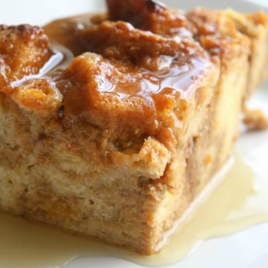 Pumpkin Bread Pudding