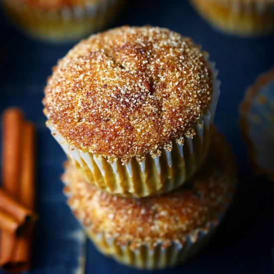 GF Pumpkin Snickerdoodle Muffins
