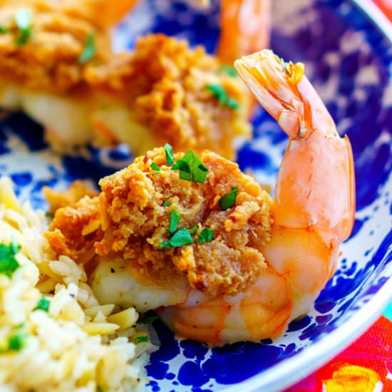 Baked Stuffed Shrimp