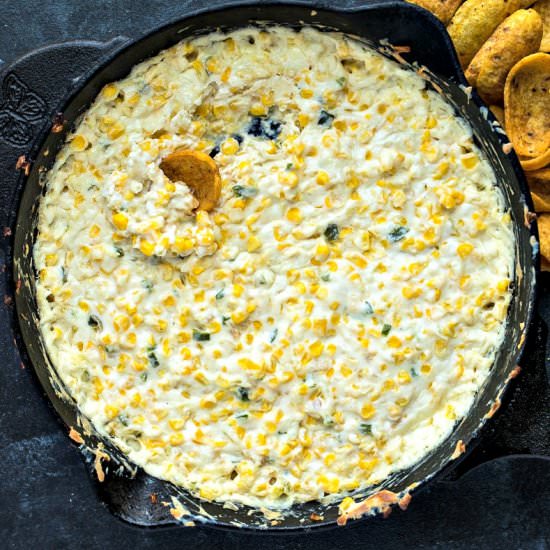 Creamy Skillet Corn Dip