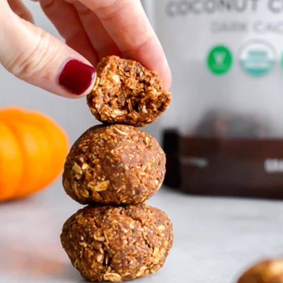 Cacao Pumpkin Spice Bites