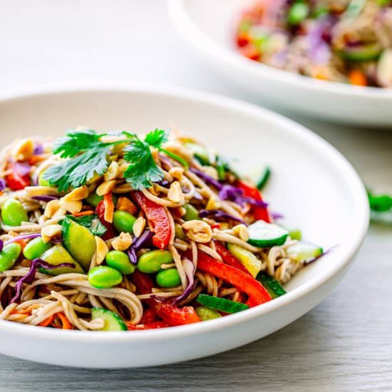 Soba Noodle Salad