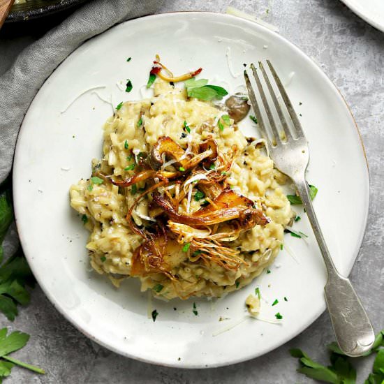 Creamy Mushroom Risotto