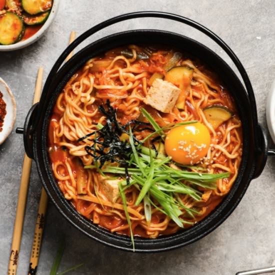 Kimchi Ramen Stew