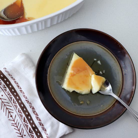 Vietnamese Caramel Flan