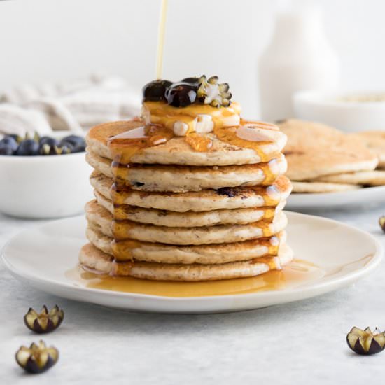 Blueberry Pancakes (Vegan)