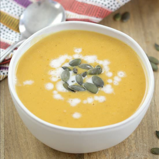 Pumpkin Coconut Soup