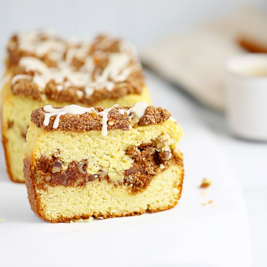 Low-Carb Coffee Cake Bread