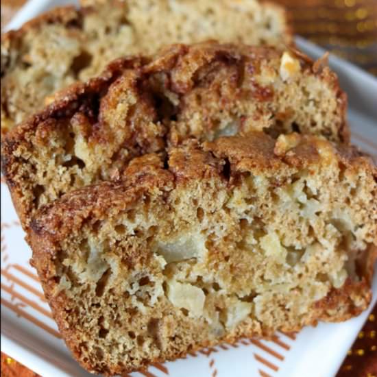 Apple Cinnamon Swirl Bread