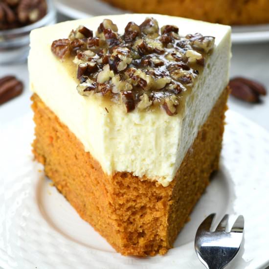 Pumpkin Bread Cheesecake
