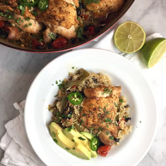 Mexican One-Pot Chicken & Rice