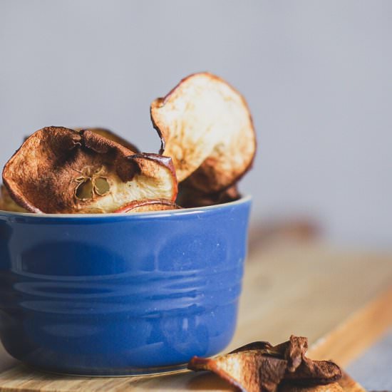 Easy Air Fryer Apple Chips