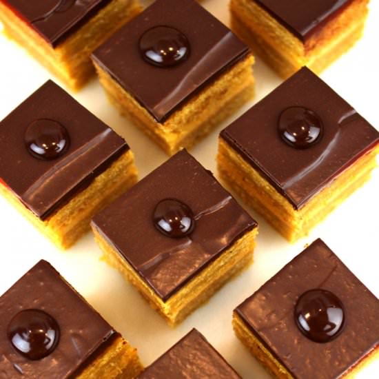 Pumpkin Spice Petit Fours
