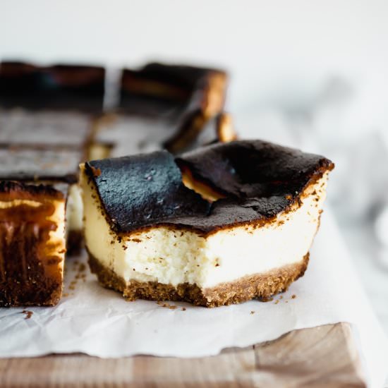 Basque cheesecake