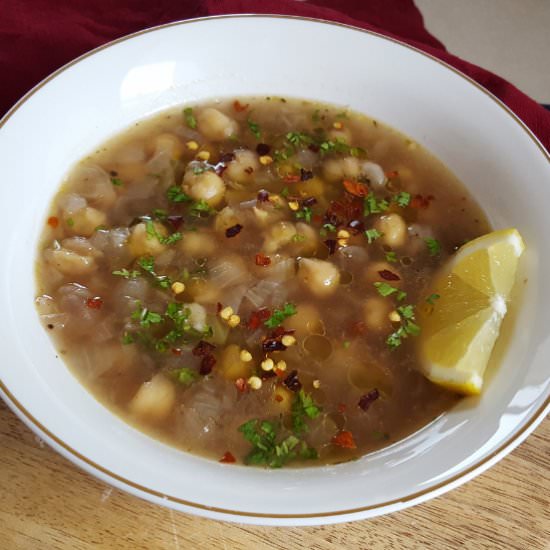 Greek Chickpea Soup