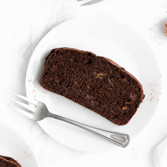 Healthy Chocolate Banana Bread