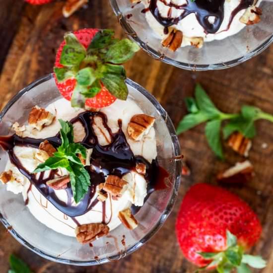 Keto Vanilla Ice Cream