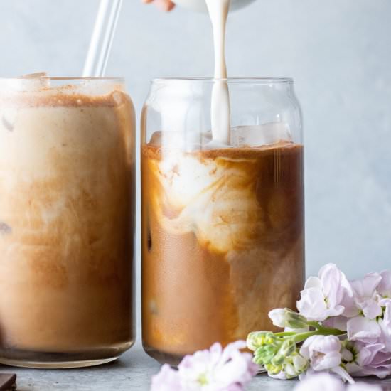 Dreamy Cacao Rose Latte