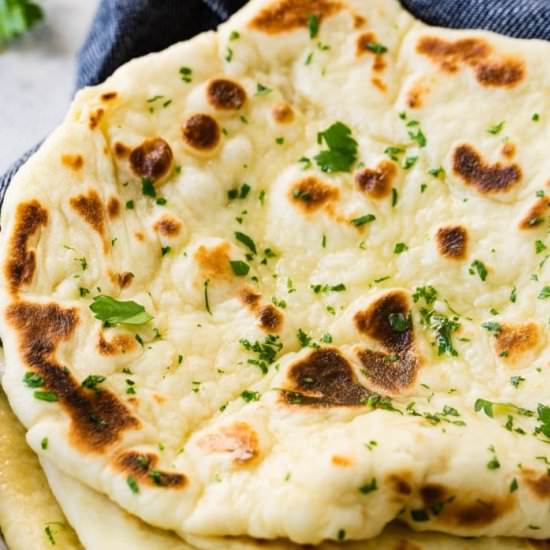 EASY HOMEMADE NAAN RECIPE
