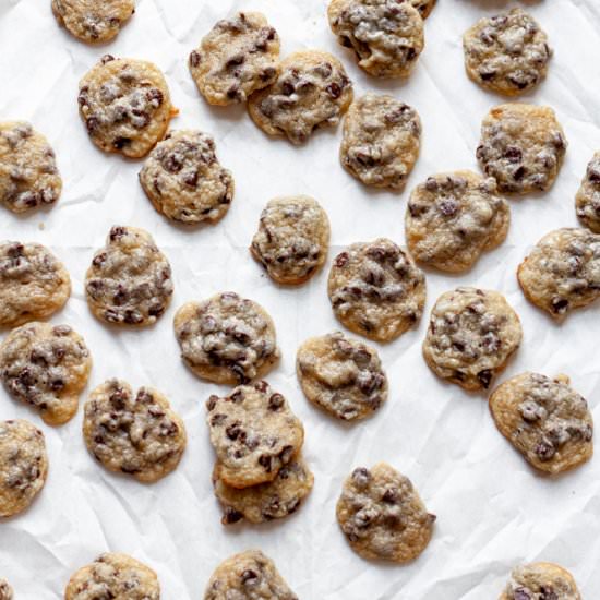 Mini Chocolate Chip Cookies
