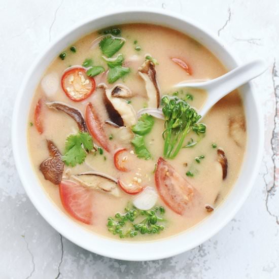 Vegan Tom Yum Soup