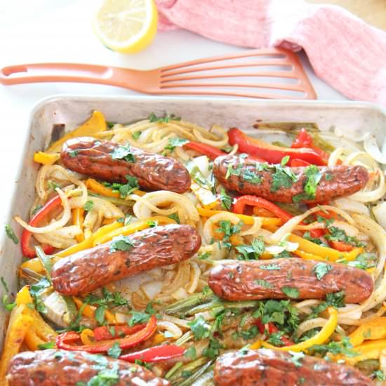 Chicken Sausage and Peppers
