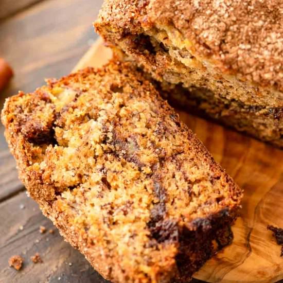 Cinnamon Banana Bread