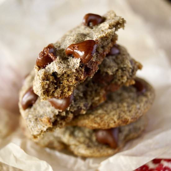 GF Buckwheat Chocolate Chip Cookies