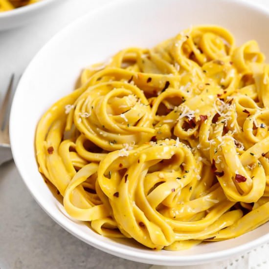 Vegan Pumpkin Pasta