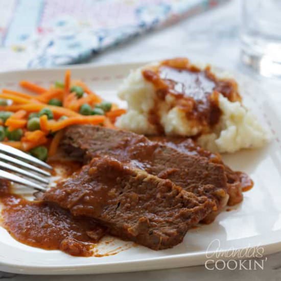 Beef Brisket and Gravy