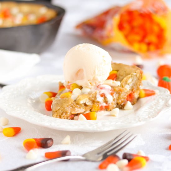 Candy Corn Pizookie