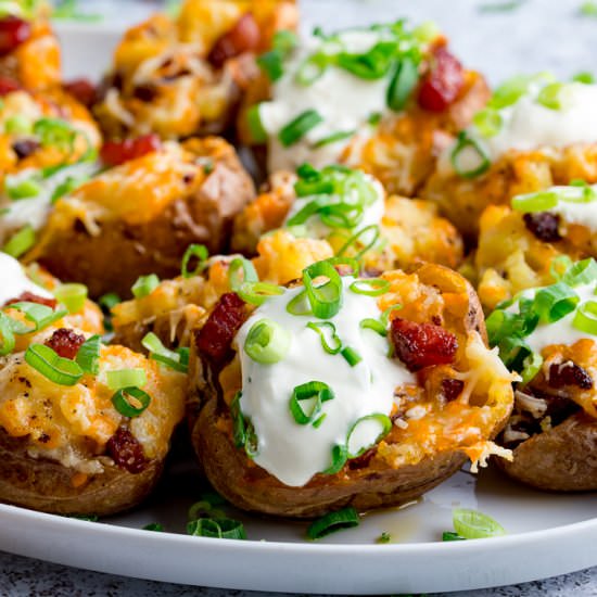 Stuffed Potato Skins