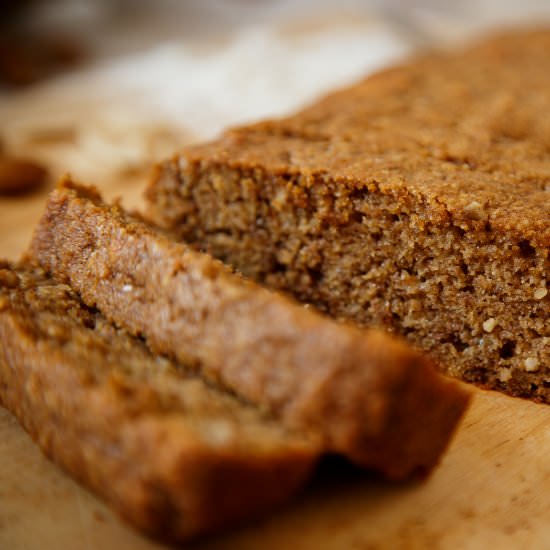The Perfect Paleo Banana Bread