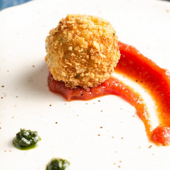 Potato & Cheese Croquette
