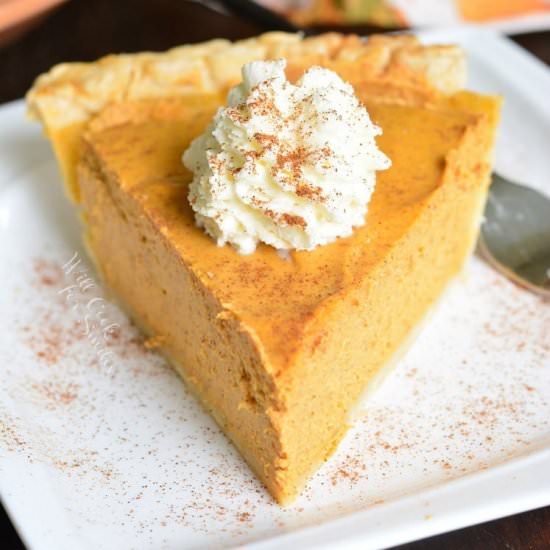 Pumpkin Cheesecake Pie