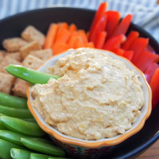 Savory pumpkin dip