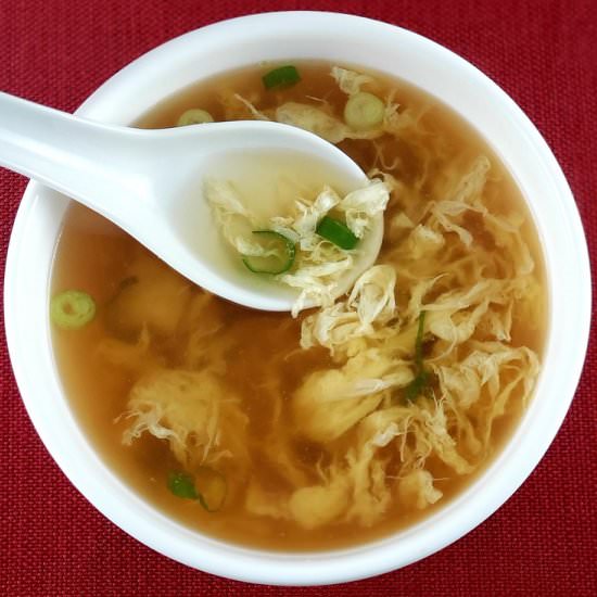 Homemade Egg Drop Soup
