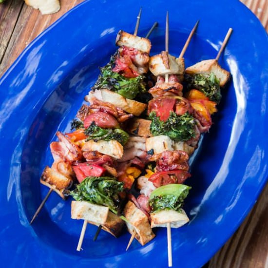 MOUTH WATERING GRILLED BLT KABOBS