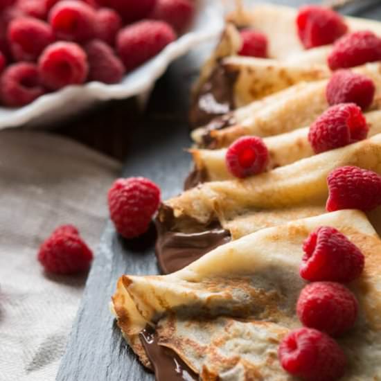 NUTELLA CREPES