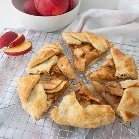 Apple Cardamom Galette
