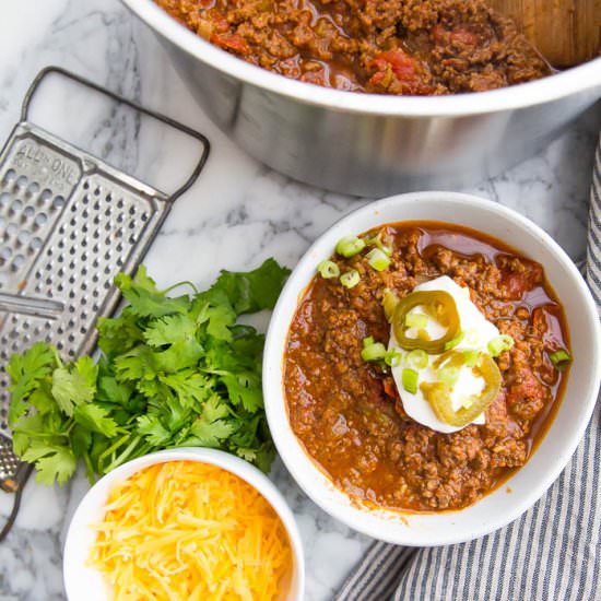 Low Carb Chili