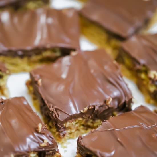 Chex Chocolate Peanut Butter Bars
