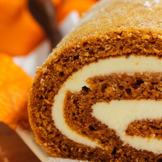 Pumpkin Cake Roll