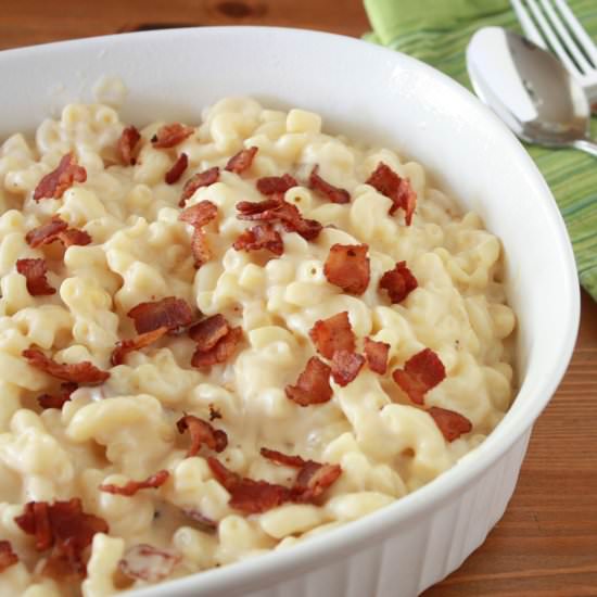 Macaroni & Cheese with Bacon